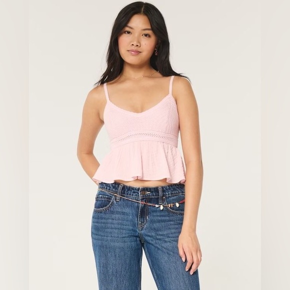Hollister Pink Tank - Picture 1 of 5
